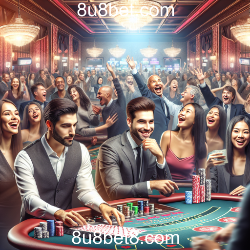 A Experiência Imersiva dos Cassinos Ao Vivo no 8u8bet.com
